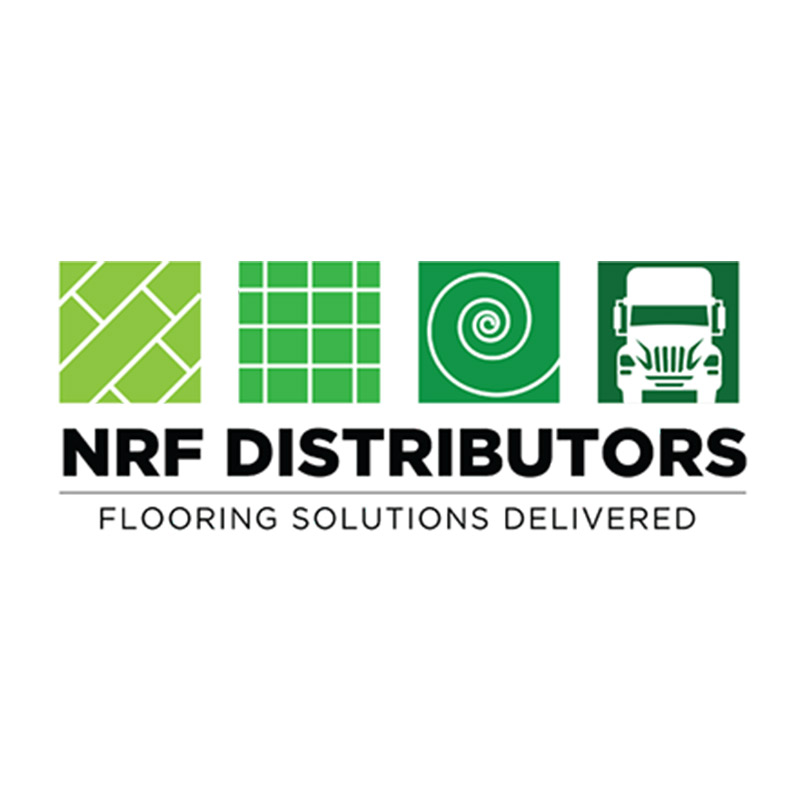 NRF Distributors Logo - Carpet Vendor for Coastal Floor Fashions